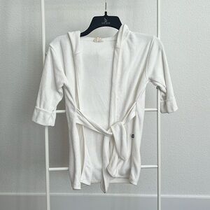 Kyte Baby Toddler Bath Robe Cloud White 18-36m